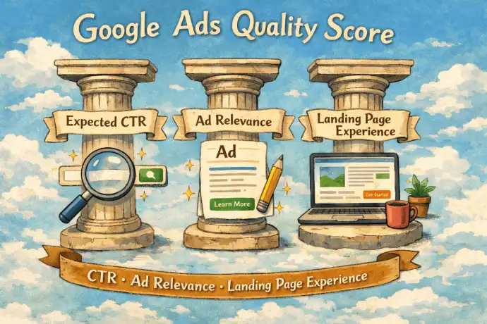 google ads quality score ctr